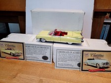 NATIONAL MOTOR MINT DIECAST TWO CAR SET 1959 & 1947 CADILLAC   1:32  IN BOX