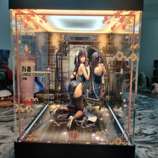 Dustproof Acrylic Display USB LED Light Case For Alter Azur Lane IJN Azuma Toy