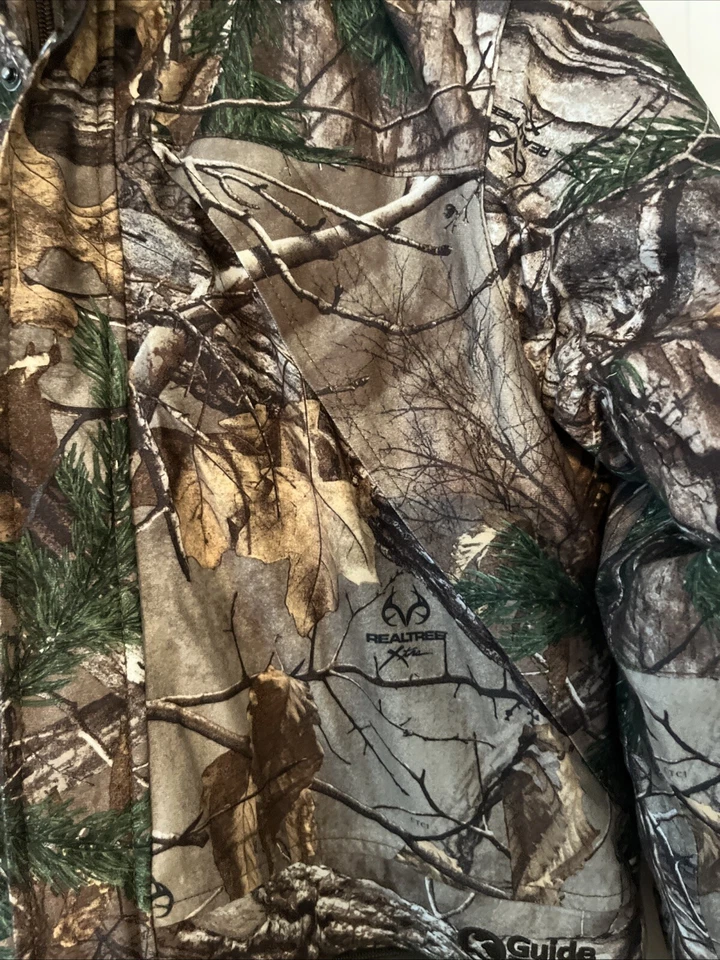 Chaqueta de Caza Guide Series Realtree TecH2O Impermeable Camuflada Transpirable Talla L Foto 4 de 4