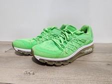 Nike Air Max 2015 GS Voltage Green White Running Shoes Sz 7Y 705457 300