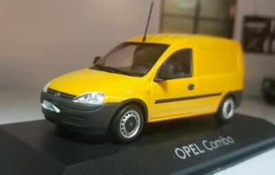 1:43 Vauxhall Corsa Van Opel Holden Combo 2011 gelb Maßstab Modellauto Diecast 