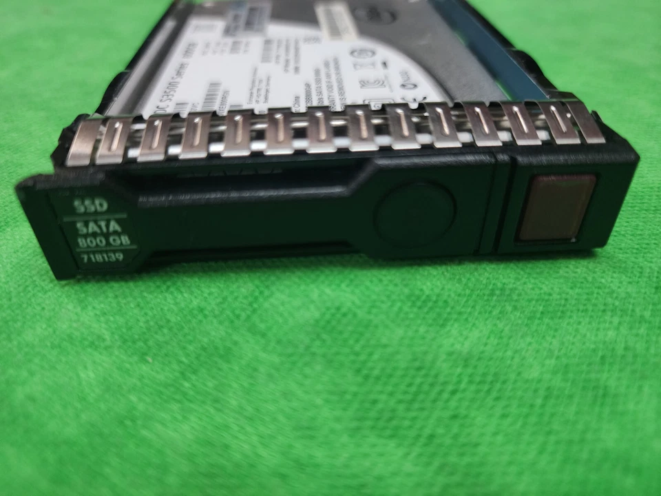 HP Intel SSD S3500 800GB 2.5" SATA 717968-003 718139-001 caddy G8 G9 G10 - Image 2 of 2