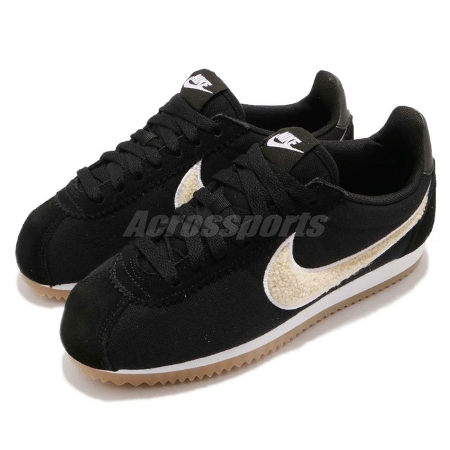 nike black canvas shoes womens