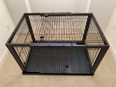 expandable pet crate