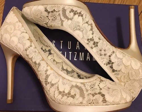 stuart weitzman satin shoes