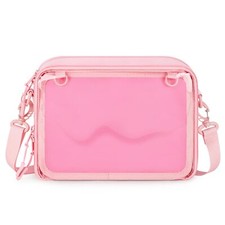 Ita Bag Crossbody Small Ita Purse Pin Display Bag with Insert