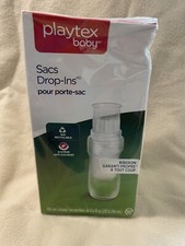 Playtex Baby Drop-ins Liners For Playtex Baby Nurser Bottles 8-10 oz 100 ct