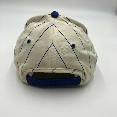 Vintage Terra Seed K Products Hat Cap White Blue Snap Back Farm