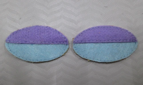 WW1 42nd AIF Battalian color patchs=one pair - Picture 1 of 5