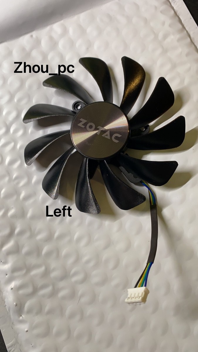 95mm GPU Replacement Cooling Cooler Fan For Zotac GTX 1070ti