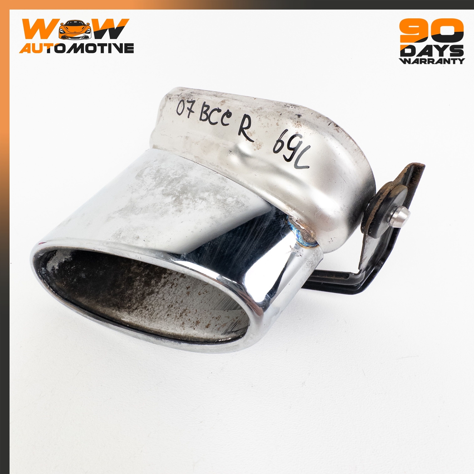 04-13 BENTLEY CONTINENTAL GTC FLYING SPUR REAR LEFT RIGHT EXHAUST TIPS SET OEM