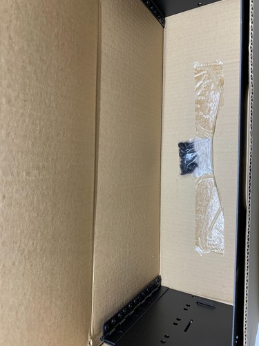 T75 ICCMSHB4RS - ICC Wall Mount Hinged Bracket, 4 RMS. Black Rack - Picture 22 of 24