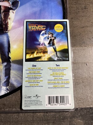 Back to the future original soundtrack picture disc LP vinyl brand