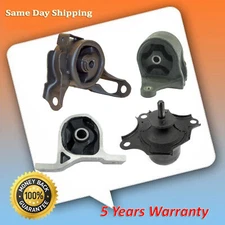 For 01-05 Honda Civic 1.7L Set 4PCS Engine Motor & Auto CVT Transmission Mount