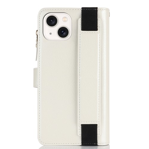 For iPhone 16 15 14 13 Pro Max XR X SE Leather Zip Wallet Strap Case Flip Cover - Picture 31 of 45