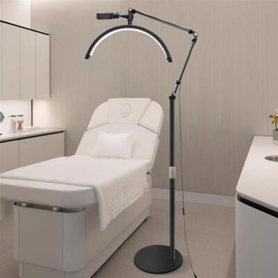 DESGNT Wimpernverlängerungslampe, LED-Halbmondlampe 27 Zoll, 36 W, Wimpernlampe
