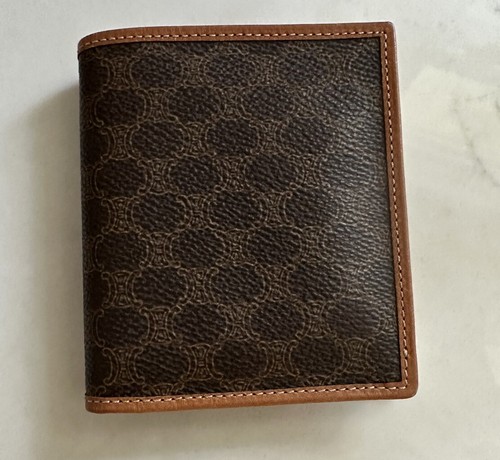 Celine Macadam Bi-Fold Wallet With Snappy Change Pocket