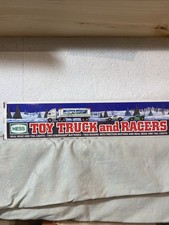 1997 Hess Toy Truck and Racers Race Cars with Lights & Sound! NEW in Box