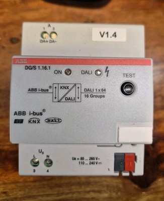 ABB i-bus DGN/S 1.16.1 DALI Gateway, 1-fold, 16 EIB
