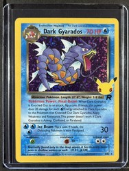 Dark Gyarados 8/82 Celebrations Classic Collection Holo