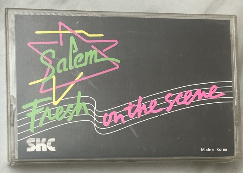 Salem Fresh on the Scene Cassette 1989 R.J. Reynolds Tobacco Promo SKC