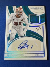 2024 Panini Immaculate Arik Armstead Numbers Signatures Platinum AUTO 1/1