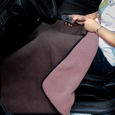 12V Heated Electric Car Truck Suv Van Fleece Heater Blanket Car Travel Throw