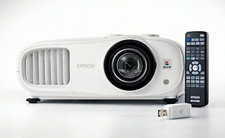 Epson EH-TW7000 3LCD 4K HDR10 3D Lens Shift Projector White Remote ELPAP10