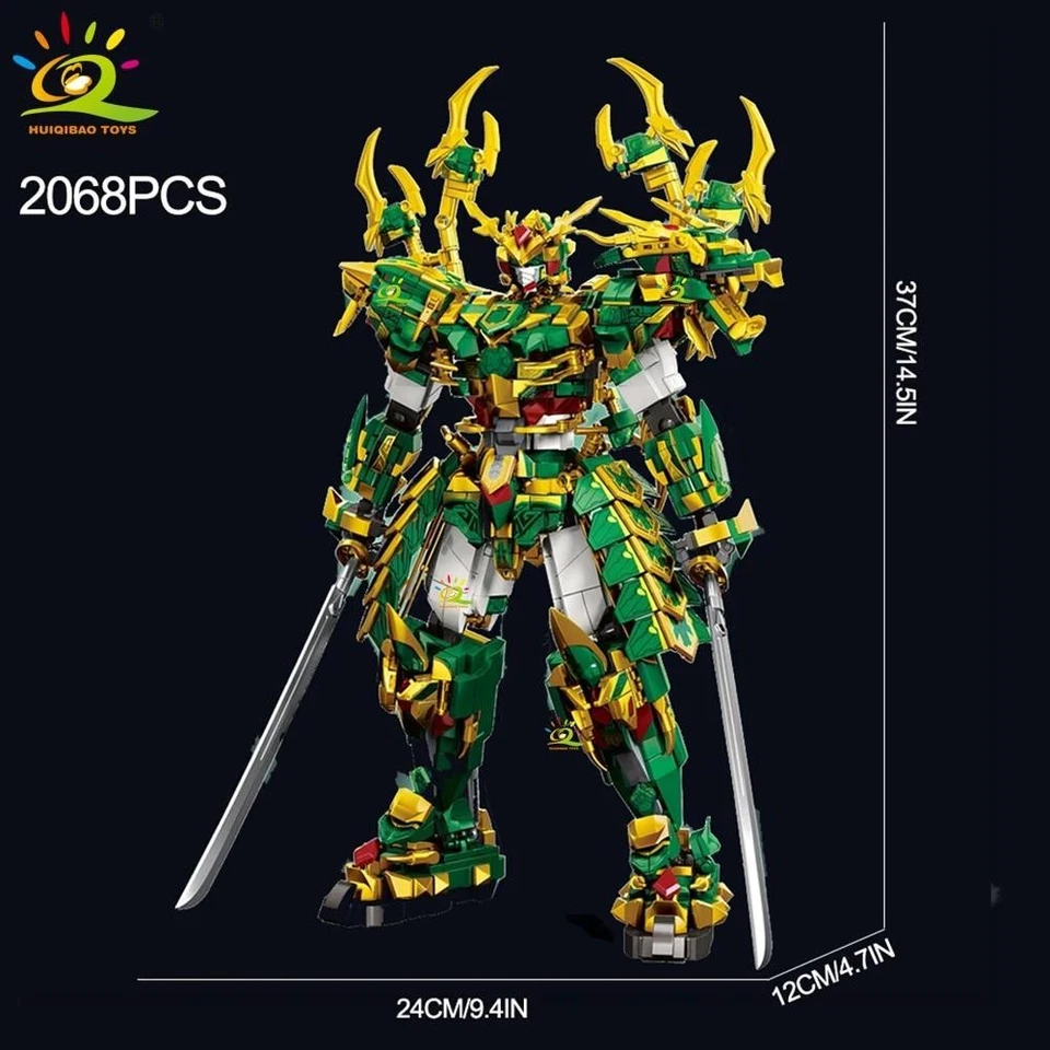 2068+ pcs SunWuKong Warrior Mech Robot Building Blocks Figure Toy Display MOC - Image 3 of 4