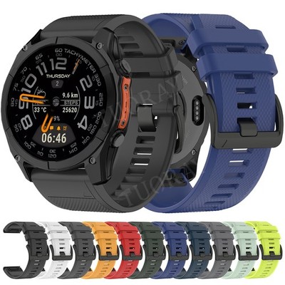 Quick Fit Watch Band for Garmin Fenix 8 E 7X 7 Pro 6X 6 5 5X S70 Silicone Strap