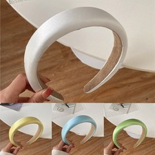 Padded Hoop Colors Headband Accessories Girls Hair Fashion Wide Hairband