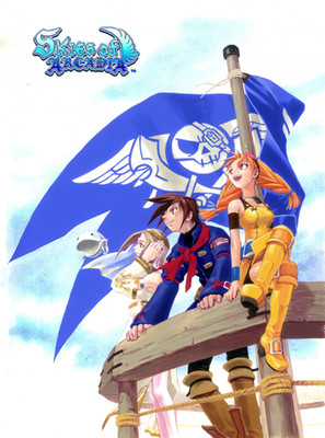 Skies of Arcadia Poster - A5 A4 A3
