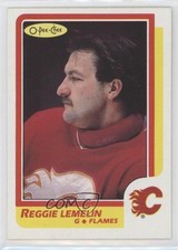 1986-87 O-Pee-Chee Reggie Lemelin #102 0wb1