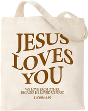 Stylish Canvas Tote Bag for Women with Zipper Pockets and Graphic Design