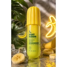 Bath Body Works Fruit Fusion Banana Blend Perfume Mist w/ charm full size 8oz