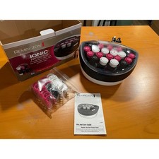 Complete Tested Remington Ionic Protective Ceramic Hot Rollers 20 Curlers H-5600