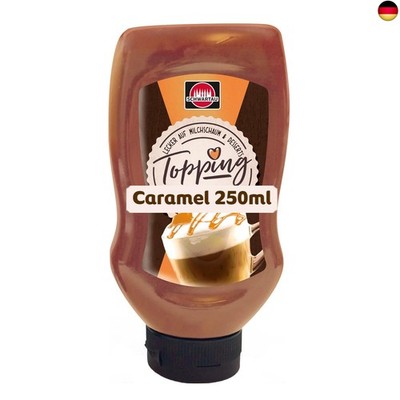 Schwartau Coffee Shop Caramel, Topping zum Verfeinern von Kaffeespezialitäten, 