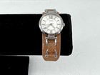 Fossil ES3854 Georgia Silver Tone Sand Leather Watch — photo 1