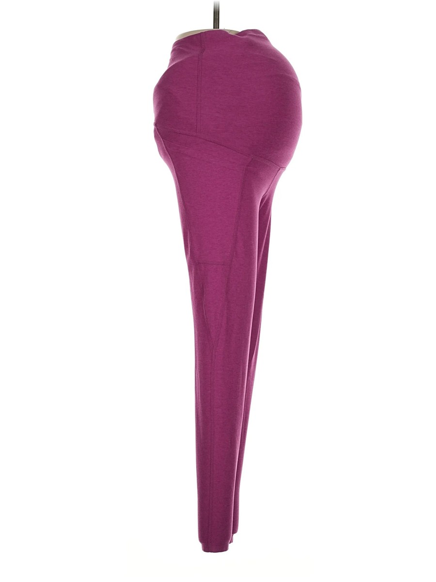 Beyond the Bump by Beyond Yoga Women Purple Active Pants S Maternity View 3