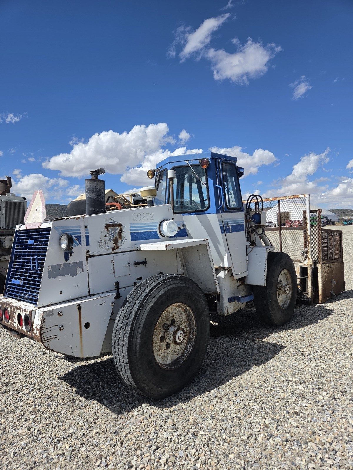 1979 Case W11 Wheel Loader w Carton Clamp 104 Inch # 4649