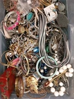 Vintage Now Costume Jewelry Lot Assorted Box 13# Reseller All Wearable No Junk