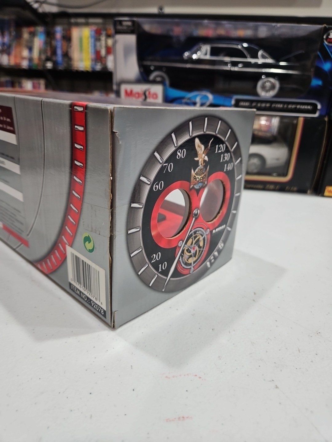 Blue Car Auto New 1967  Volkswagen Beetle Road Signature Colection  1:18