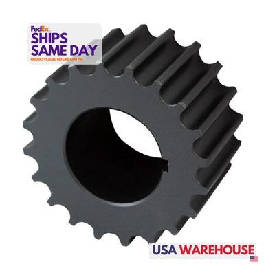 Moroso 23541, One Black Aluminum Dry Sump Drive Pulley 20T- Radius Tooth Perform - Picture 1 of 10