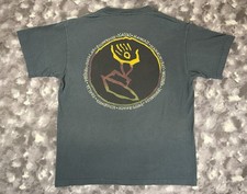 Vintage 90s Hawaiian Kauai Legends Surfing Tribal Single Stitch - Size LARGE