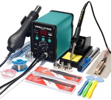 Lötkolben Heißluftstation BGA Rework Station Telefonreparatur SMD Lötwerkzeug