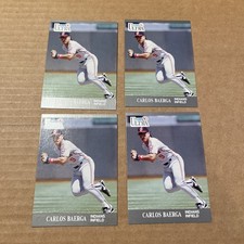 4- 1991 Fleer Ultra #103 Carlos Baerga Cleveland Indians NrMT+