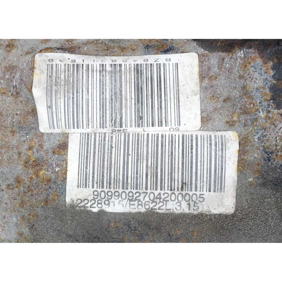 BMW E39 M5 2000-2003 ///M tracción final trasera de fábrica LSD diferencial 3,15 OE Foto 3 de 4