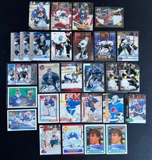 Stephane Fiset 28 Card NHL Ice Hockey Trading Card Lot Rookie RC Nordiques Kings