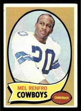 1970 Topps Mel Renfro (HOF) #45 - Dallas Cowboys