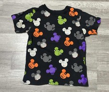 Disney Mickey Mouse Halloween T-shirt Pumpkin Vampire Mummy Youth Size Small 5-6